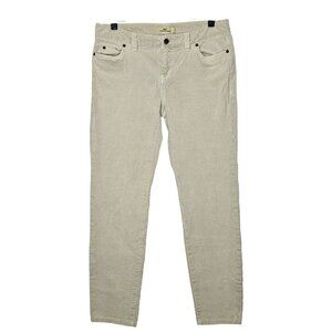 Vineyard Vines Womens‎ Stretchy Corduroy Pants 4 Beige Neutral Staple